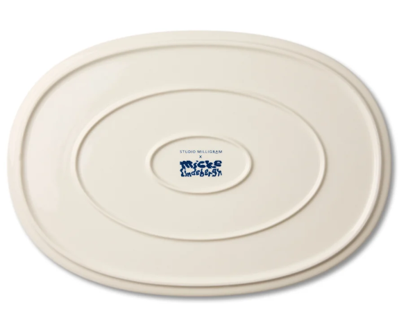 Ceramic platter x Micke Lindebergh
