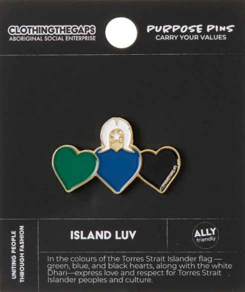 Island Luv Pin