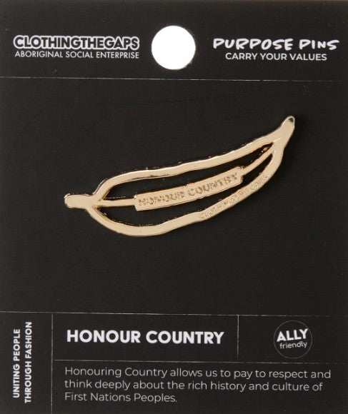 Honour Country Pin