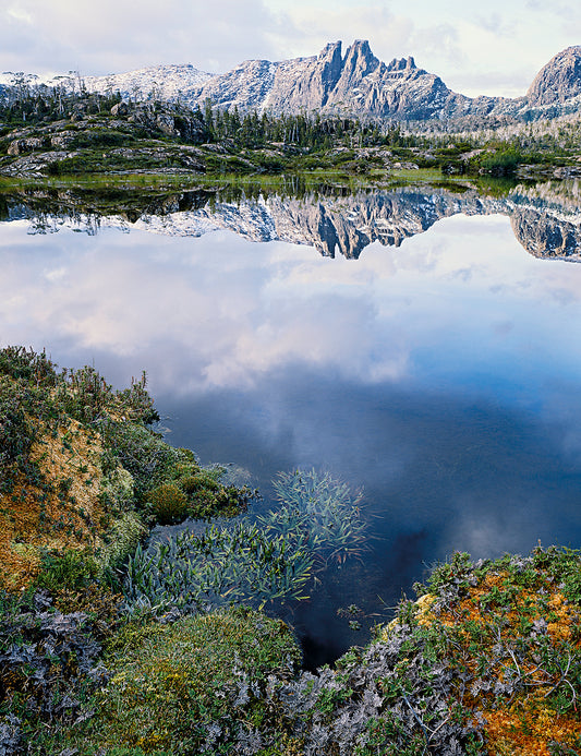 Peter DOMBROVSKIS: Mount Geryon from the Labyrinth, Du Cane Range, Tasmania
