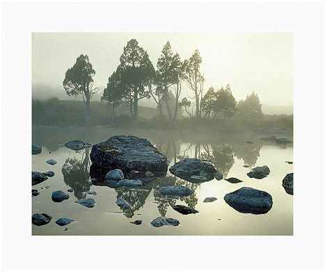 Peter DOMBROVSKIS: Reflection pool, Walls of Jerusalem National Park, Tasmania