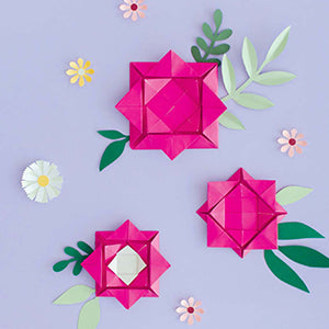 Easy Origami Flowers: 400 pages ready to fold with 10 step-by-step tutorials