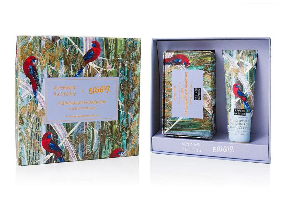 Eucalyptus & Macadamia Handcream & Body Bar Gift Box