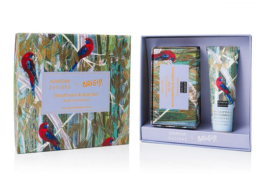 Eucalyptus & Macadamia Handcream & Body Bar Gift Box