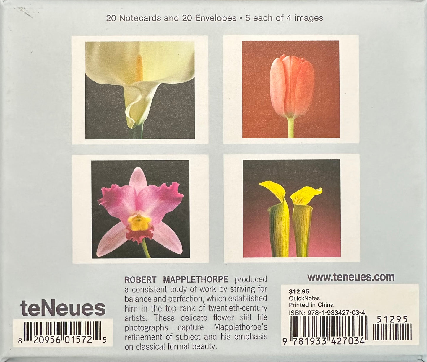 Mapplethorpe Flowers: QuickNotes