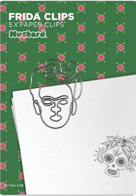 Frida Kahlo paper clips