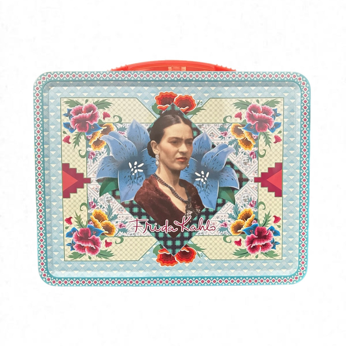 Frida Kahlo carry tin