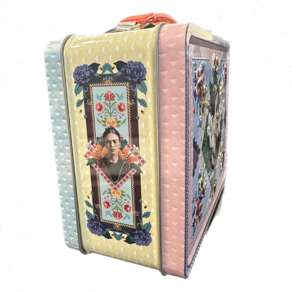 Frida Kahlo carry tin