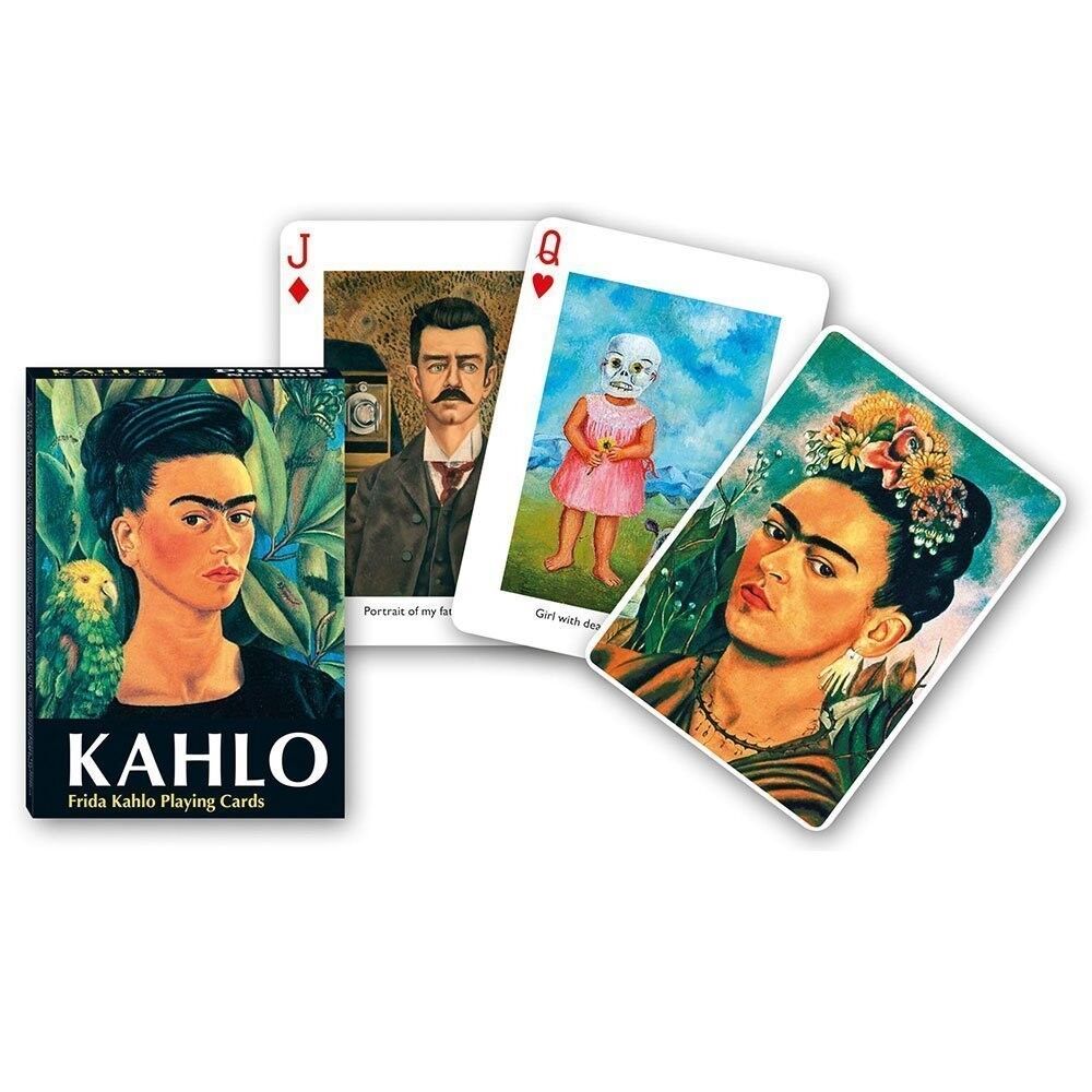 Frida Kahlo playing cards