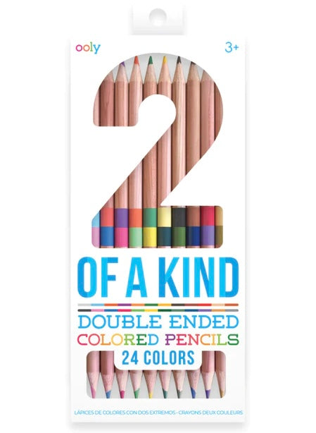 2 of a kind colored pencils