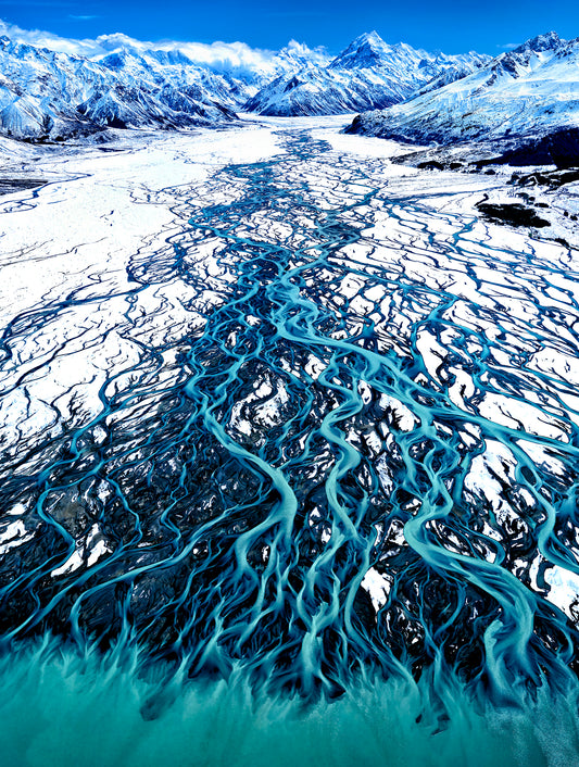 Stuart CHAPE: Glacial blue 1, New Zealand