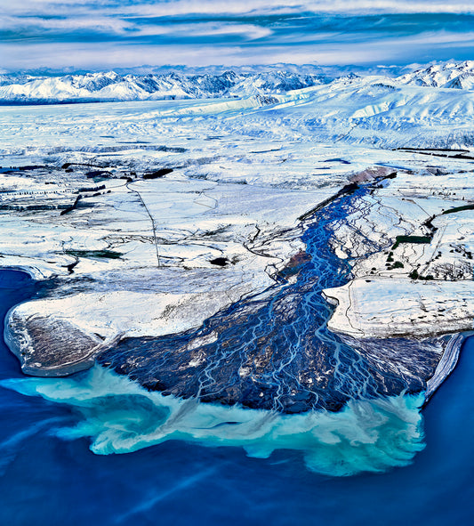 Stuart CHAPE: Glacial blue 2, New Zealand