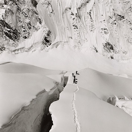 Alfred GREGORY: Crevasse in Western Cwm