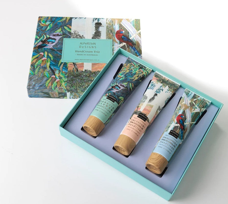 Hand cream Trio - Saltbush, Banksia, Eucalyptus