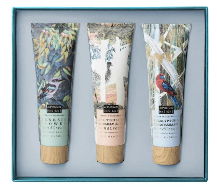 Hand cream Trio - Saltbush, Banksia, Eucalyptus