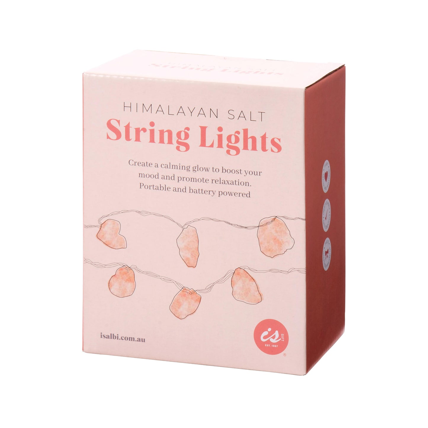 Himalayan salt string lights