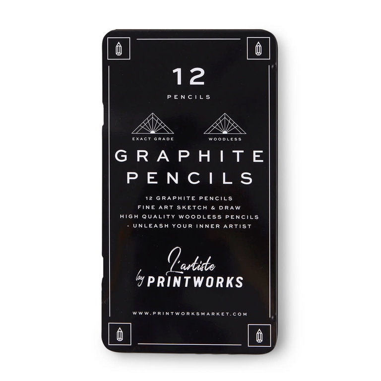 Graphite colour pencils