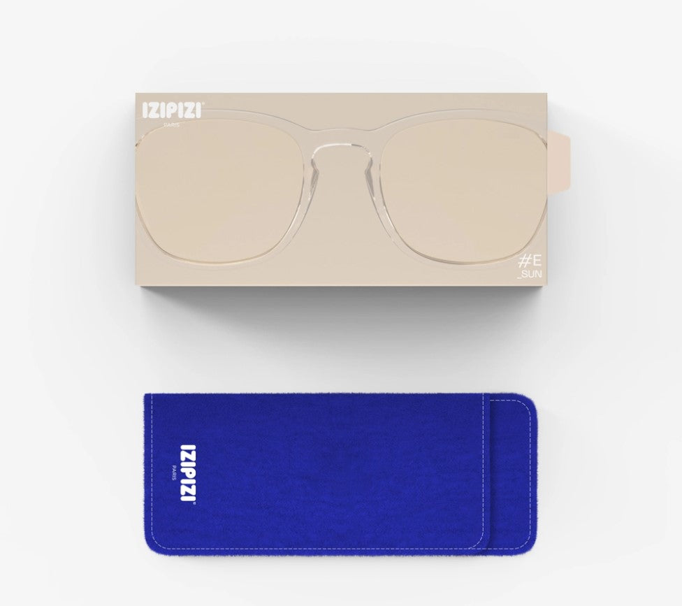 Izipizi - Sunglasses #E office playground in Paper Note Beige