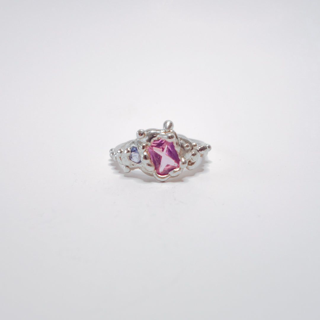 Leela Schauble - Pink and Blue Mermaid Ring