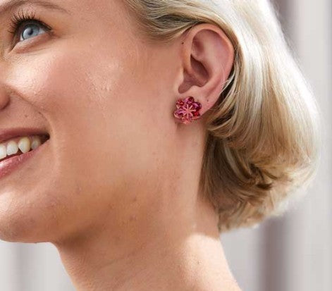 Martha Jean -Aster stud earrings