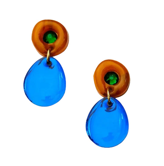 Martha Jean - Jam Gem Earrings
