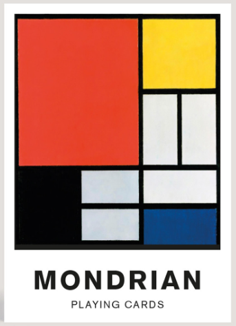 Mondrian playing cards
