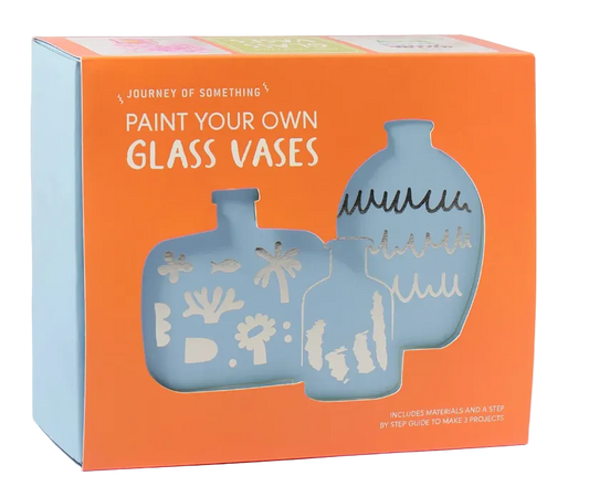 Paint Your Own Glass Vases