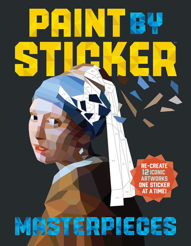Paint by sticker: Masterpieces