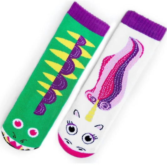 Pals Socks - Dragon & Unicorn