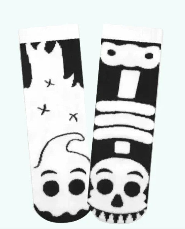 Pals Socks - Ghost and Skeleton (glow in the dark)