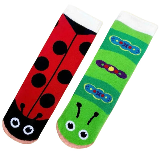 Pals Socks - Ladybug & Caterpillar