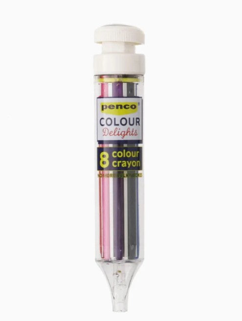 Penco - 8 Colour Crayon Pen