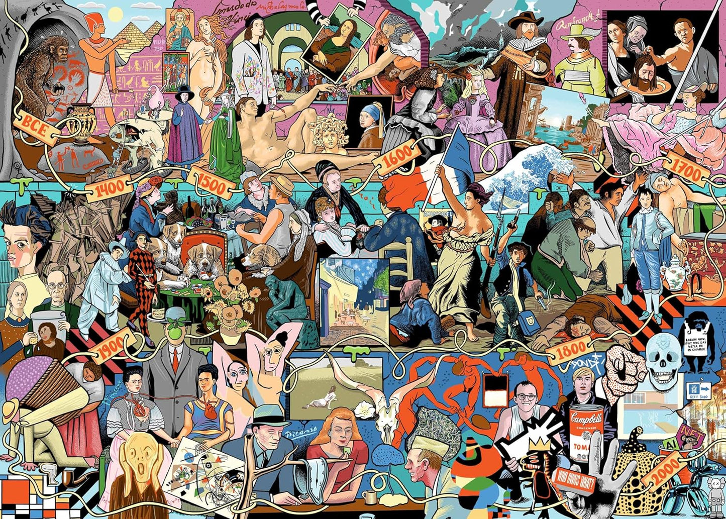 Pieces of Art: A 1000 Piece Art History Puzzle