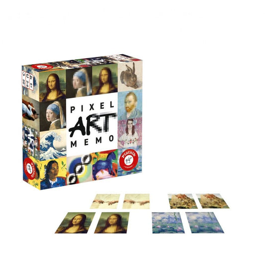 Pixel art memory game