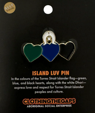 Island Luv Pin