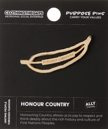 Honour Country Pin