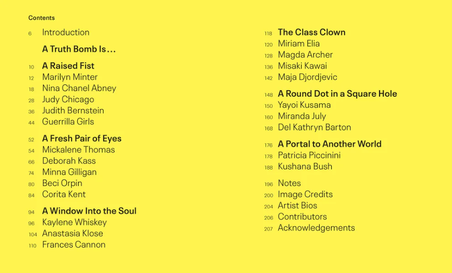 Truth Bomb Inspiration from the Mouths and Minds of Women Artists by Abigail Crompton