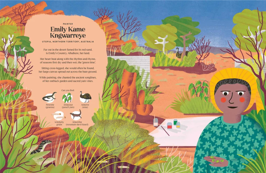 In an Artist's Garden A Seek-and-Find Book by Claire Orrell