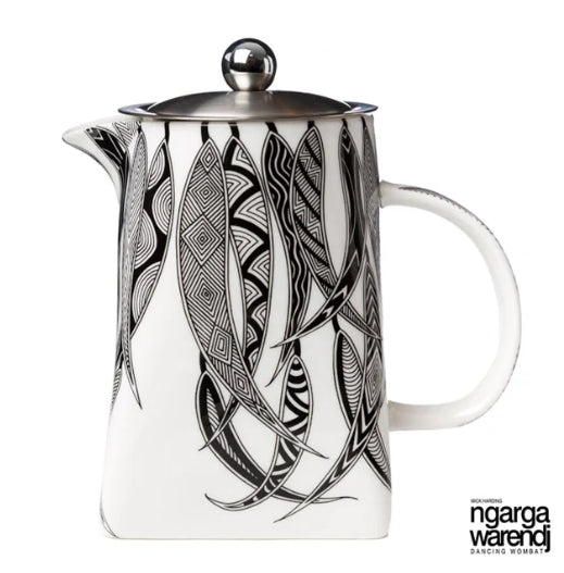 Dancing Wombat Teapot - Mick Harding