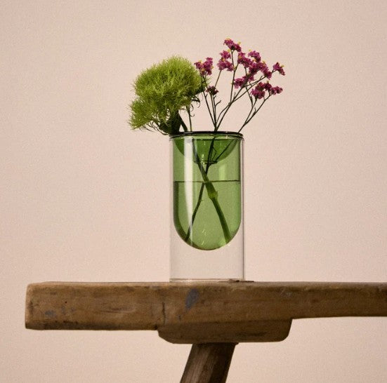 Propagation small vase - green