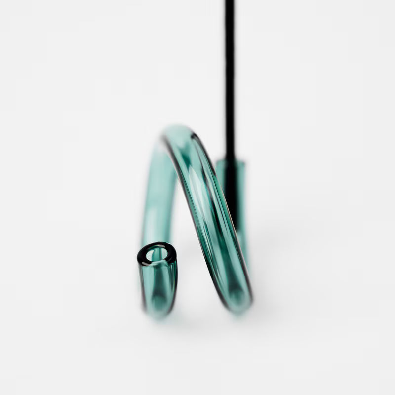 Squiggle incense holder