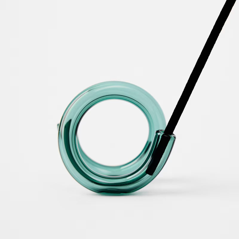 Squiggle incense holder