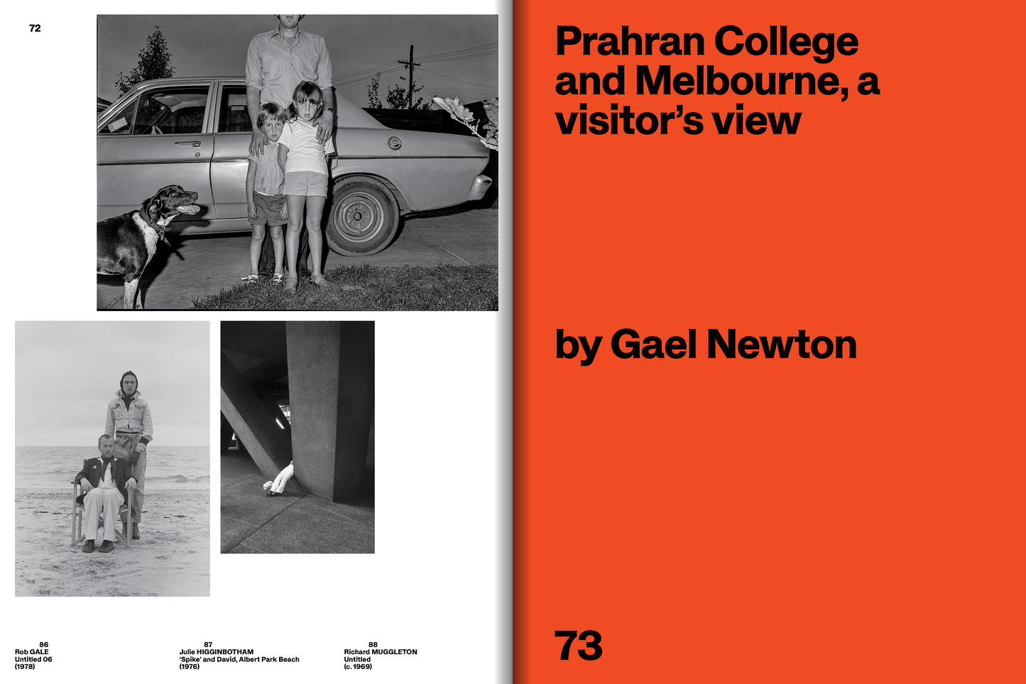 The basement: photography from Prahran College (1968–1981)