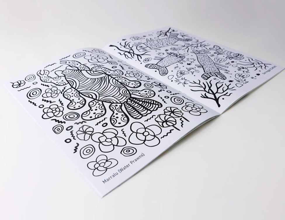 Warringarri - colouring book