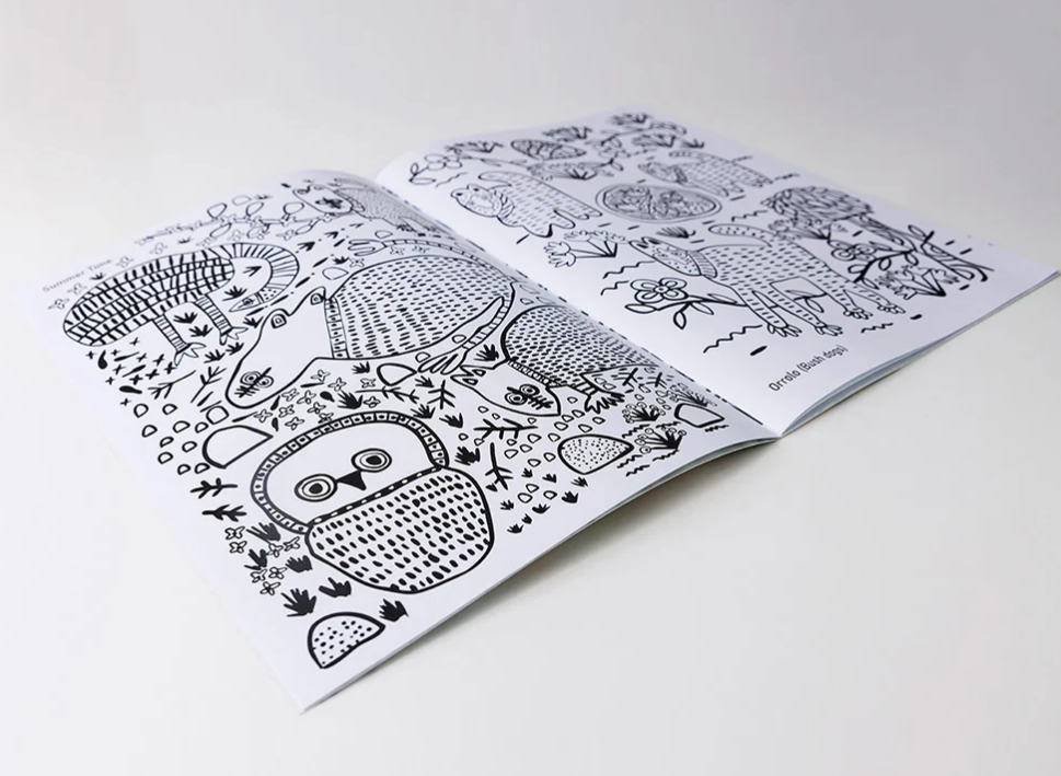 Warringarri - colouring book