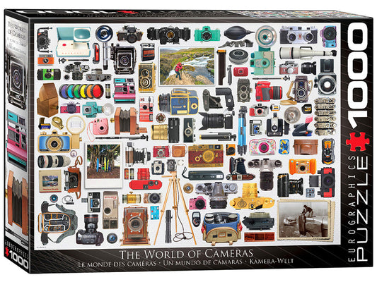 World of cameras 1000pc puzzle