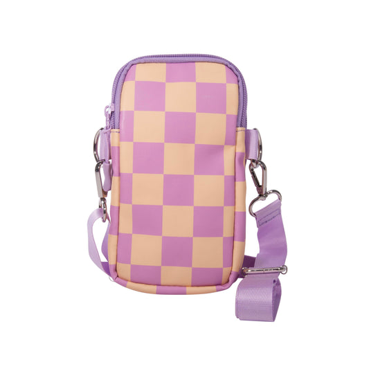 Phone and glasses cross body case