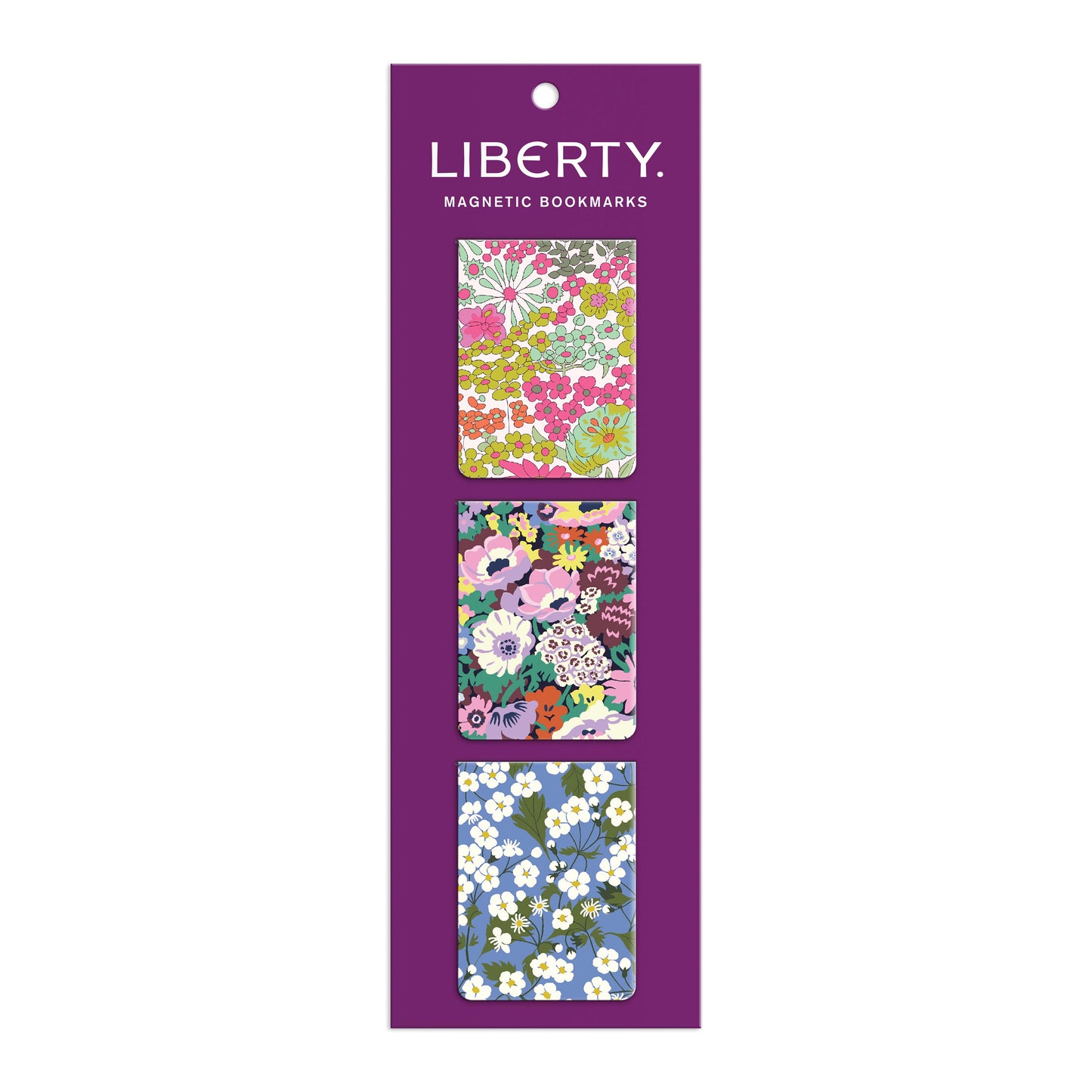 Liberty Floral Magnetic Bookmarks