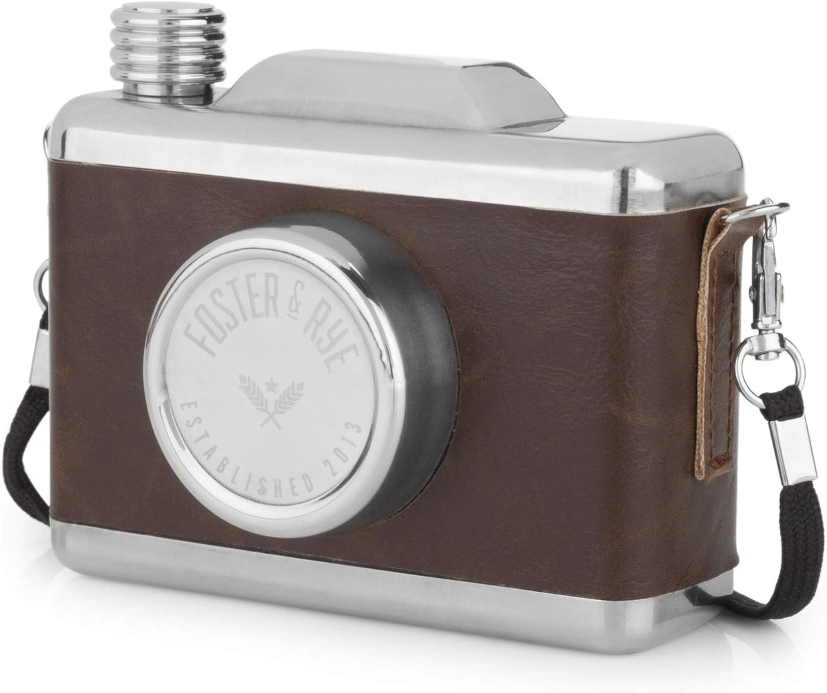 Snapshot camera flask