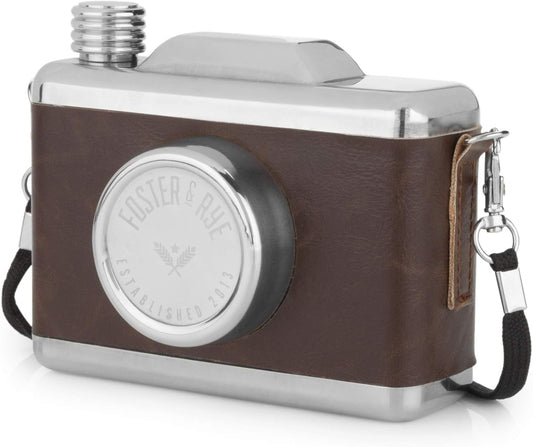 Snapshot camera flask